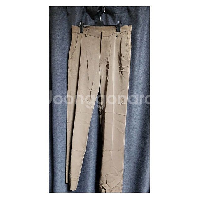 [S] 라퍼지스토어 슬랙스, 베이지, #HM--0