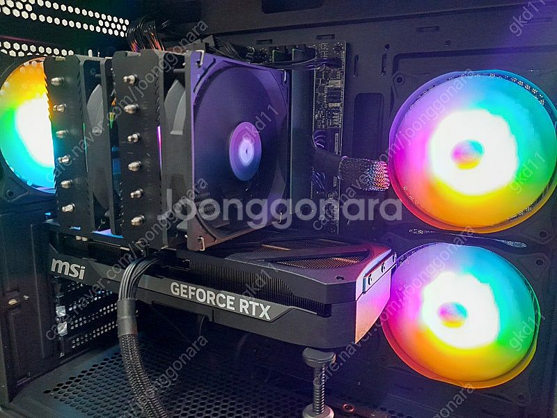 라이젠 9800x3d b850m 박격포 5070ti 팔...--1