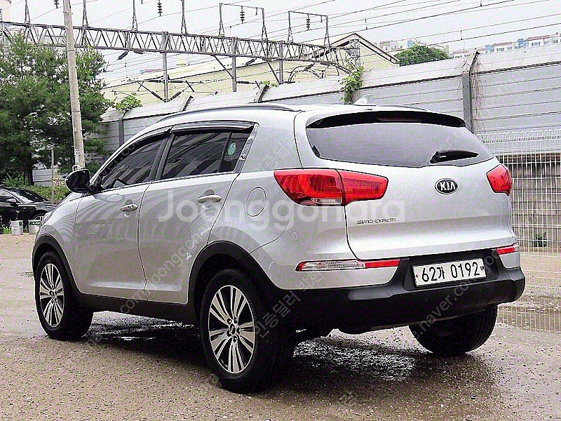 스포티지 중고차 할부 스포티지 SUV 중고차 은색 20...--4