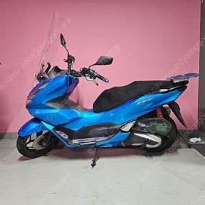 pcx125 21년식 해외정품커버(블루)장착,구동계 튜닝완료 판매합니다