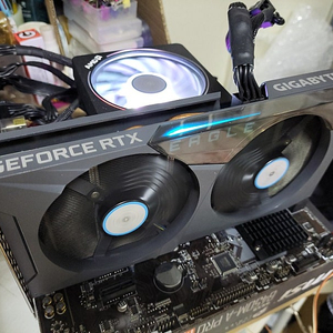 기가바이트 rtx 3060ti 그래픽카드 팝니다