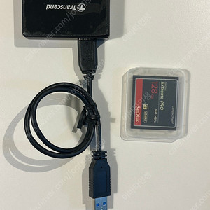 샌디스크 128GB CF카드, 리더기 판매합니다. (개봉 새제품)
