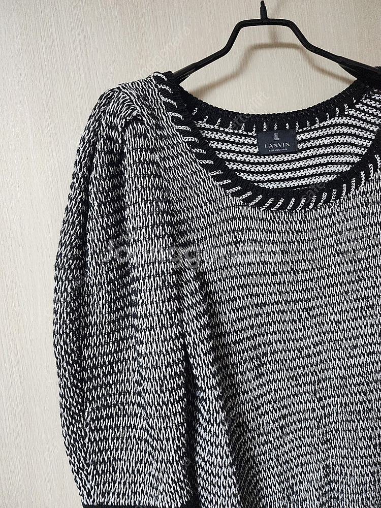 랑방 Lanvin 한섬 니트 라운드니트 (22년)--5