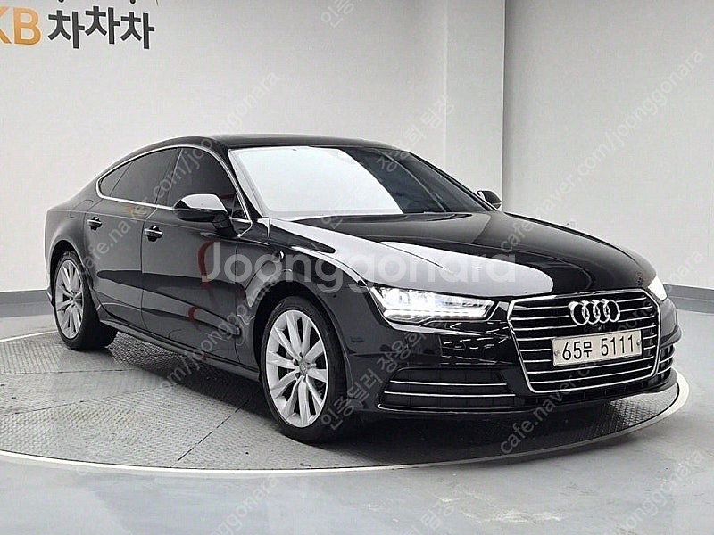 아우디 A7 중고 A7 중고차 검정색 2017년식 40...--3