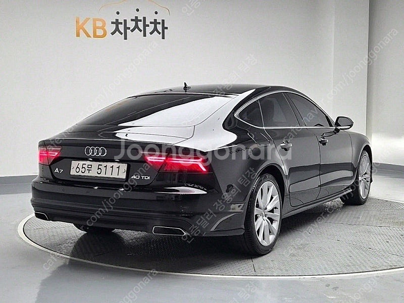 아우디 A7 중고 A7 중고차 검정색 2017년식 40...--4