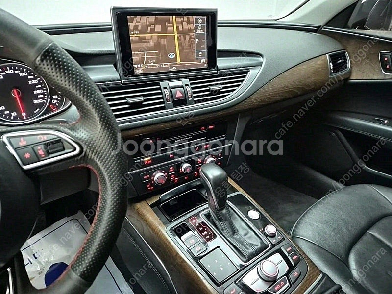 아우디 A7 중고 A7 중고차 검정색 2017년식 40...--9