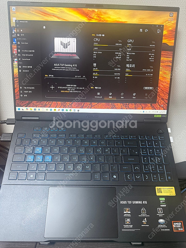 Asus tuf gaming a16 5070 32g 2...--0