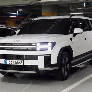 싼타페 중고 싼타페 MX5 하이브리드 중고 가격 흰색 2025년식 5,360km 1.6T 2WD 프레스티지 중고차카페