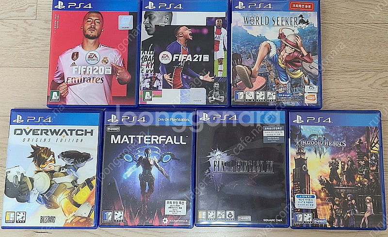 PS4 플스4 게임 7장 묶음 외--0