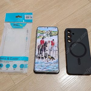갤럭시 S24플러스 실버그레이