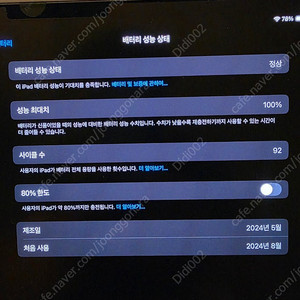 아이패드 프로 M4로 아이패드 미니7 셀룰러 구합니다(교환)