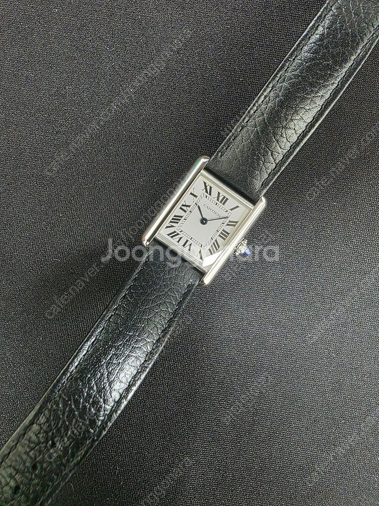 까르띠에 cartier 탱크 머스트 워치 스몰 쿼츠 가...--9