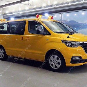 어린이보호차량 더 뉴 그랜드 스타렉스 중고차 노란색 2019년식 81,455km 어린이보호차 LPi 12인승 중고자동차