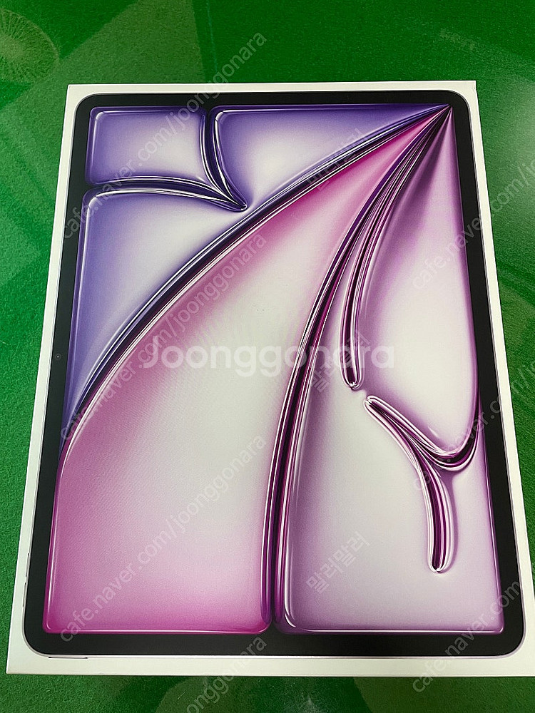 미개봉급 아이패드 에어 13인치M2 퍼플 128G--0