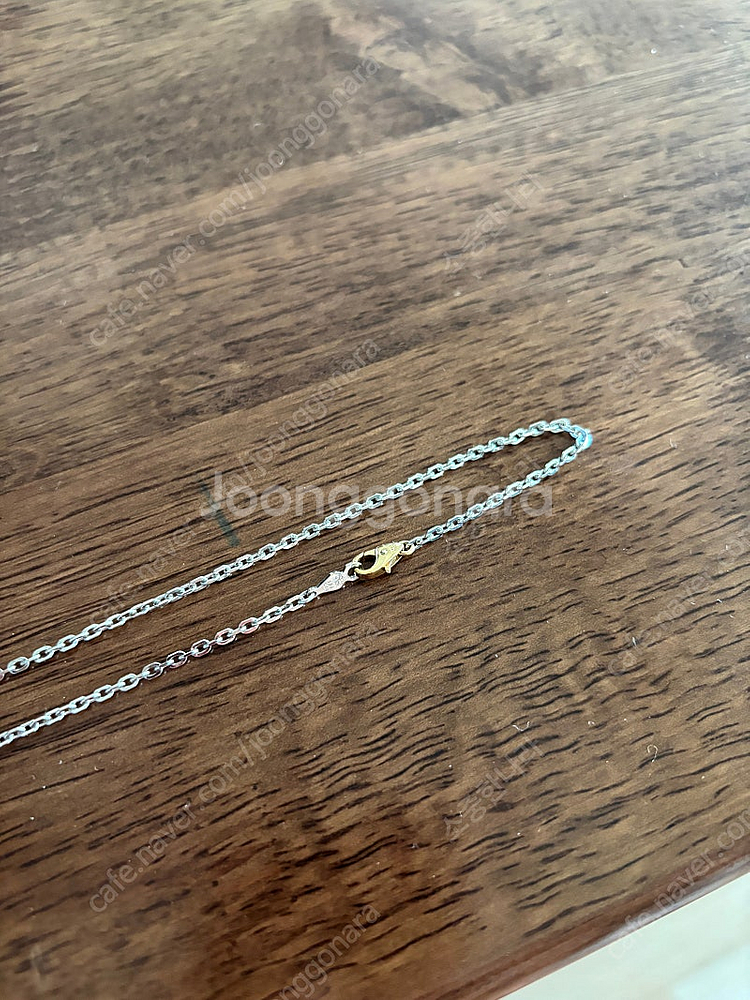 14k 화이트골드 45cm 목걸이 2mm (남.여 공용...--4