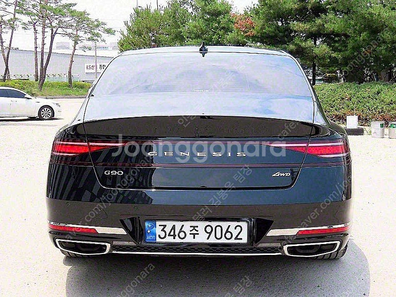 제네시스 G90 중고 제네시스 중고 가격 검정색 202...--5