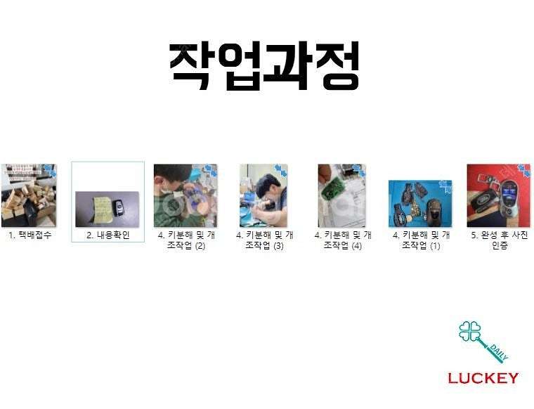 지프 랭글러 14년식 신형 스마트키 신품키 2개 추가 ...--1