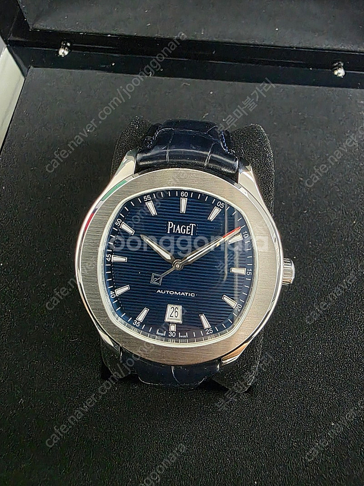피아제 폴로 데이트 오토매틱 42mm 42미리 청판 G...--0