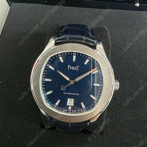 피아제 폴로 데이트 오토매틱 42mm 42미리 청판 G0A43001 판매합니다.