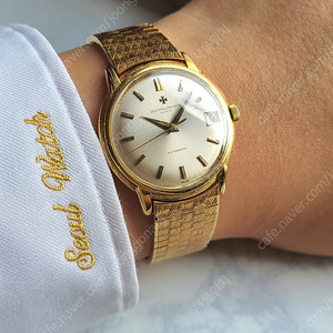 [정품] 바쉐론콘스탄틴 히스토릭 점보 18K 옐로우골드 금통 브레이슬릿 (Vacheron Constantin Jumbo Historique 18K)
