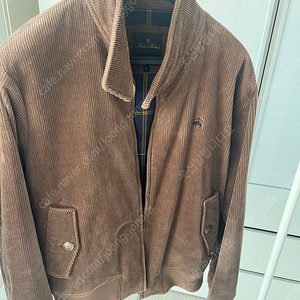[M]브룩스브라더스 해링턴 자켓 브라운 코듀로이 골덴