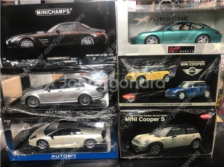 1:18 자동차 다이캐스트 모형 포르쉐 벤츠 bmw 등...--0