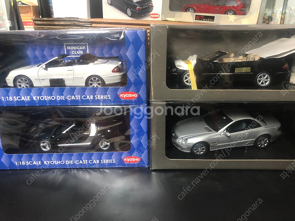 다이캐스트 1:18 자동차 모형 포르쉐 벤츠 bmw 등...--7