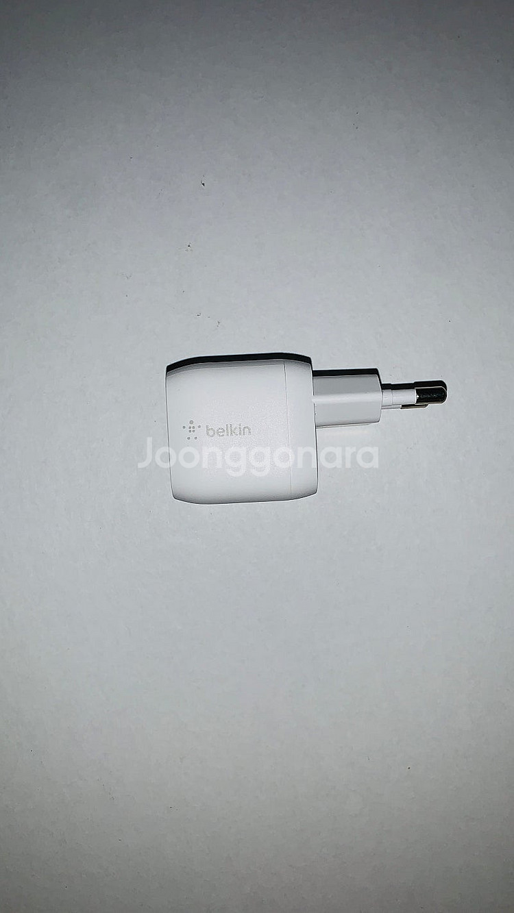 벨킨15cm케이블+벨킨30w GaN 충전기--1