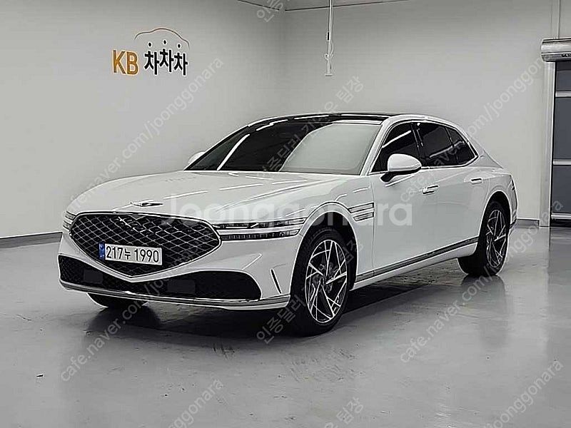 흰색 G90중고 제네시스 G90 중고 제네시스 중고 중...--0