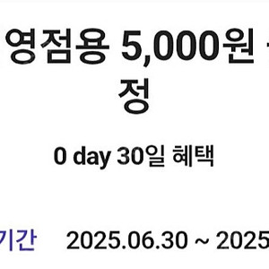 다이소 직영점용 5,000원 금액권 4500원