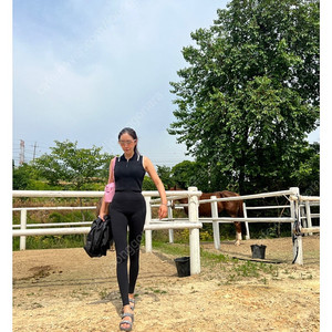 워터파랑 주머니 레깅스 90cm