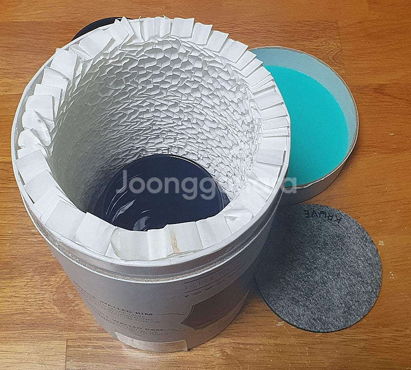 크루브 캐스케이드 도자기 에스프레소 잔 컵 블랙--1
