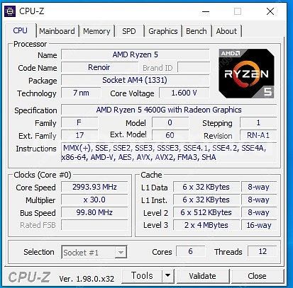 HP AMD 라이젠5 4600G 본체(AMD Ryzen...--1