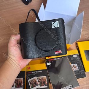 코닥 미니샷 3 ERA 즉석 카메라+카트리지60 매+ 케이스 + 사진첩등 일부액세리 포함