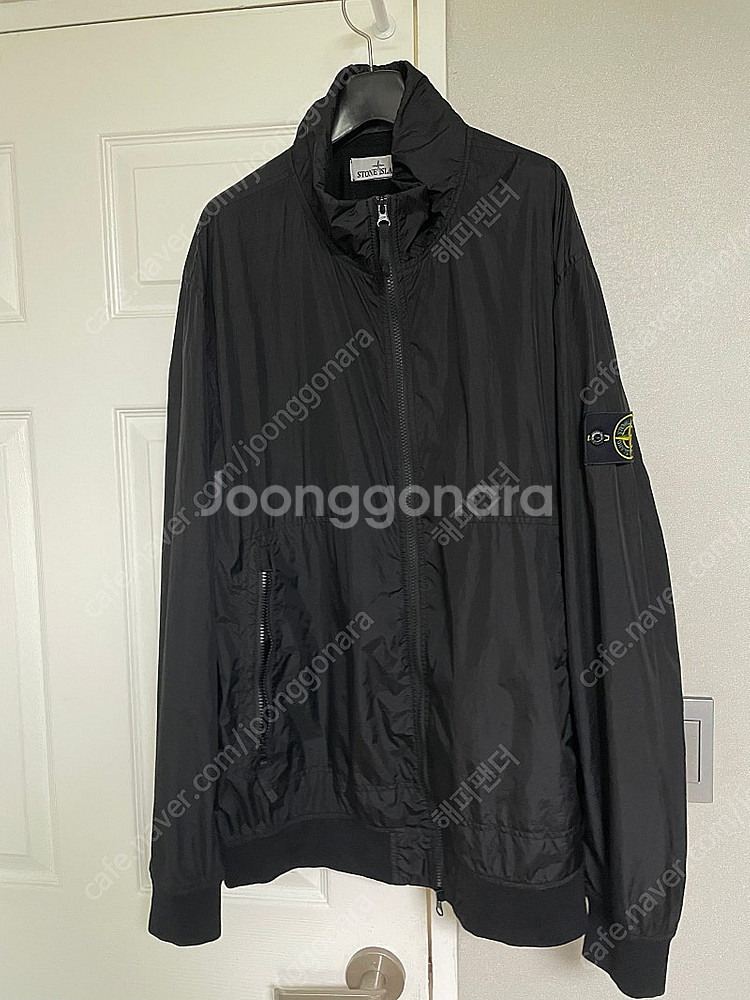 스톤아일랜드 크링클랩스 논후드자켓 23ss xxl 블랙--0