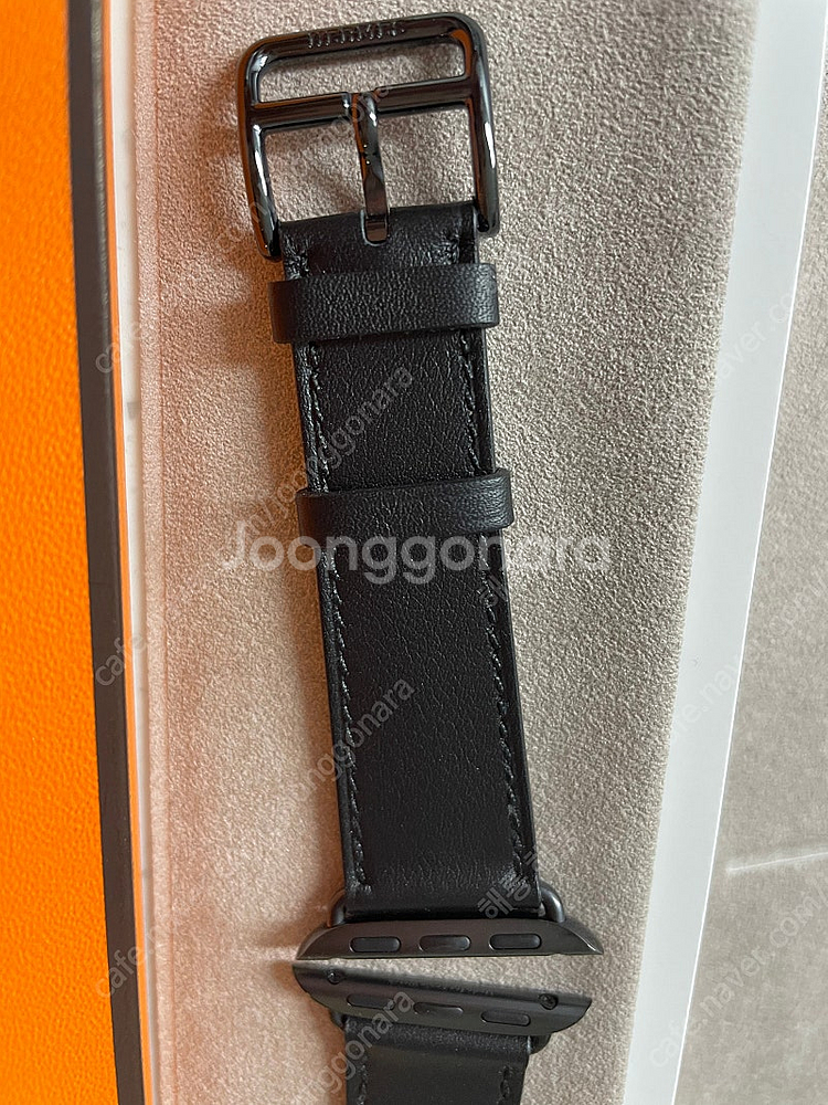 애플워치 에르메스 가죽스트랩 41mm 시착품--1
