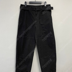 르메르/ 22FW 밀리터리 팬츠 블랙/ 50