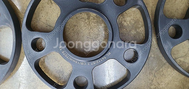 (신품급) 레이싱라인 15mm 휠스페이서 + 롱볼트(블...--1