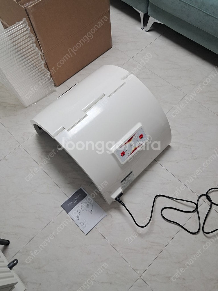 접이식 온열돔 지지미 사우나 찜질기 팝니다--0