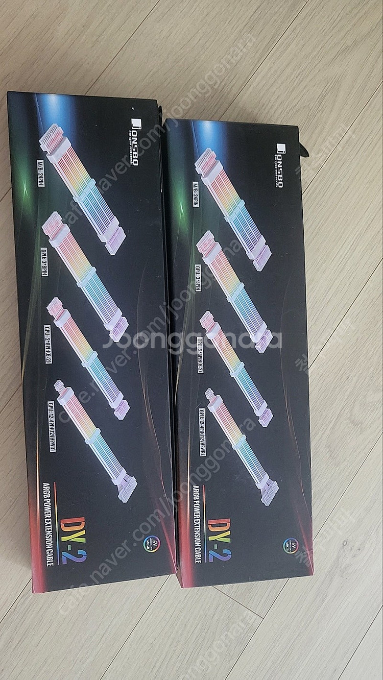 JONSBO DY-2 ARGB 튜닝 24핀 케이블+12...--0
