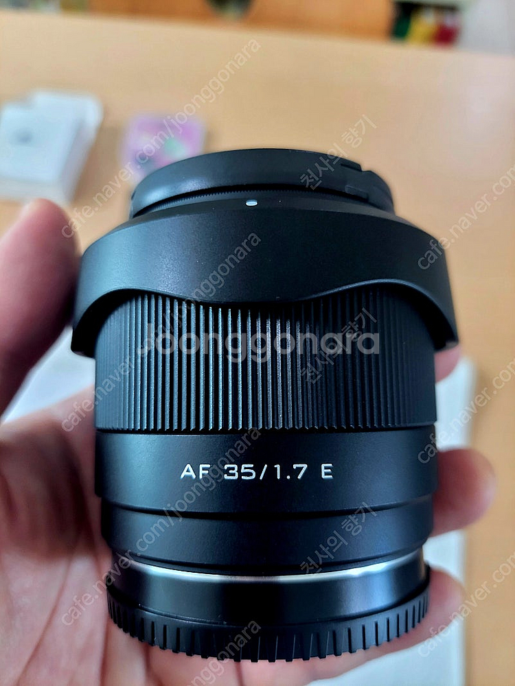 빌트록스 35mm f1.7(민트급 크롭렌즈)와 ND필터...--0