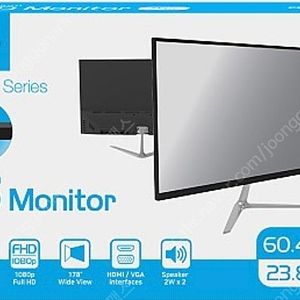 led 모니터 23.8인치 (새거)