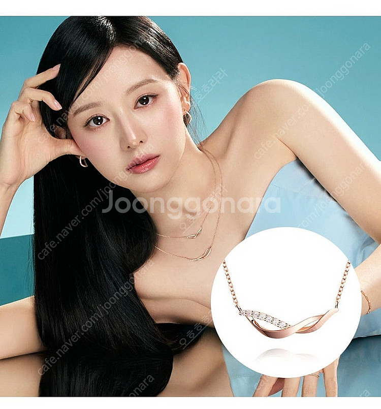스톤헨지 14K 결 물결 목걸이 SA25A23P 매개봉...--1