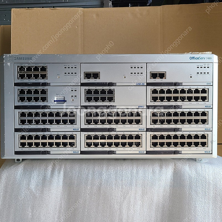OfficeServ 7400 삼성 키폰 주장치 모듈--0