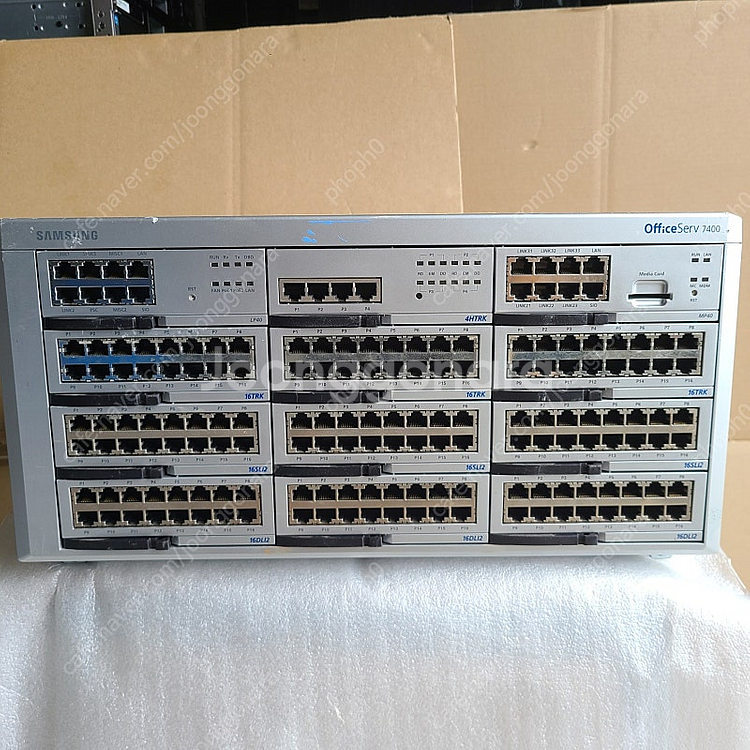 OfficeServ 7400 삼성 키폰 주장치 모듈--1