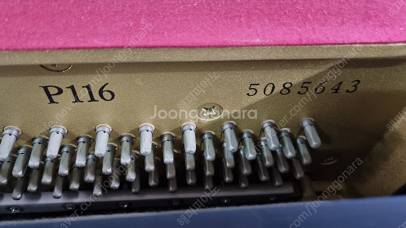 모든비용포함 야마하피아노 P116 일본산 JU109인도...--1
