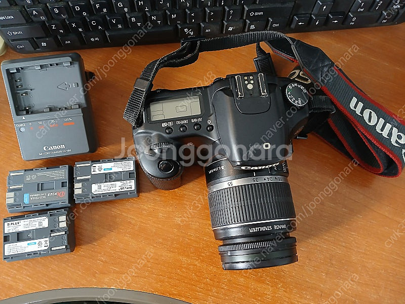 캐논 30D, 18-55mm 번들렌즈--0