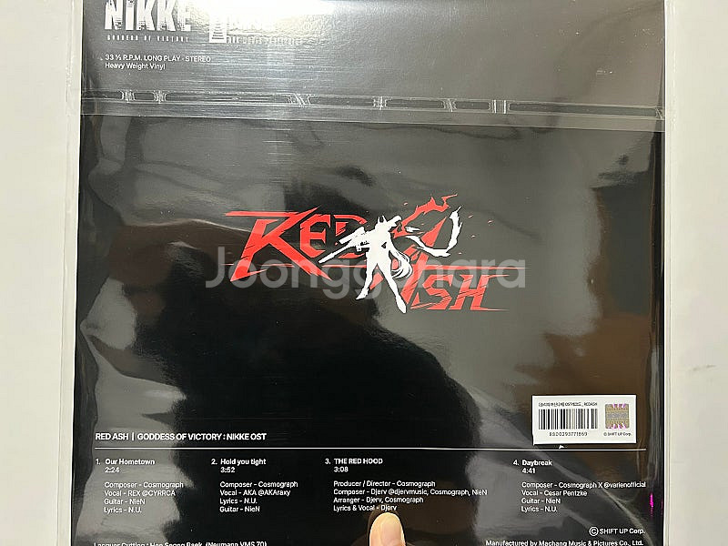 승리의 여신 니케 레드후드 LP 플레이어 세트 미개봉 ...--4