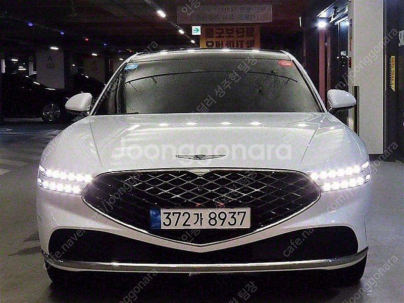 제네시스 G90 중고 제네시스 중고 가격 흰색 2023...--3
