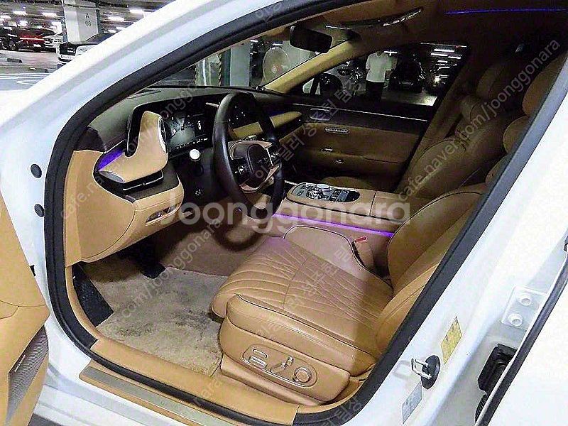 제네시스 G90 중고 제네시스 중고 가격 흰색 2023...--7